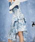 Faux Layered Marble Dress